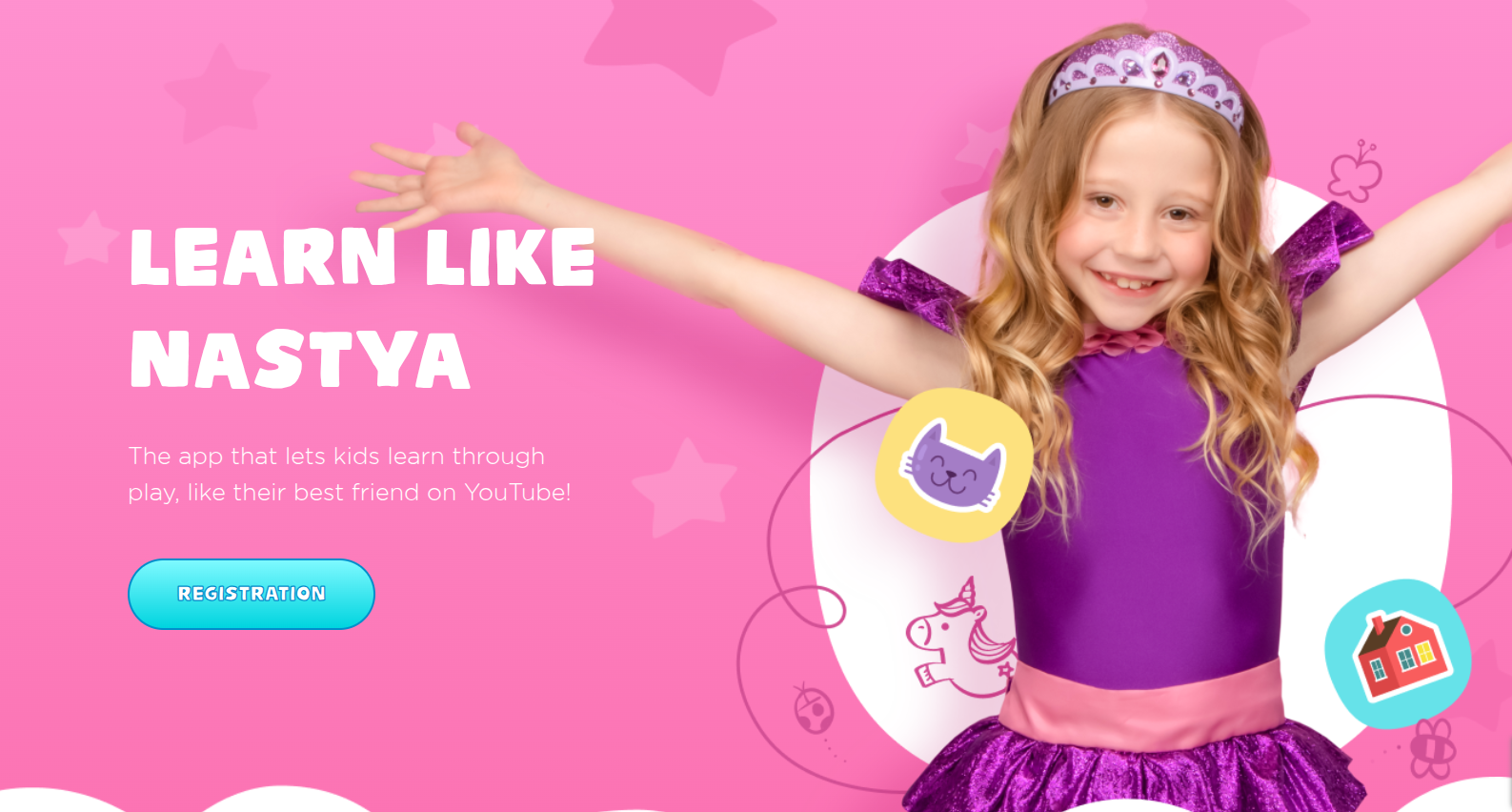 Learn Like Nastya Kids Games